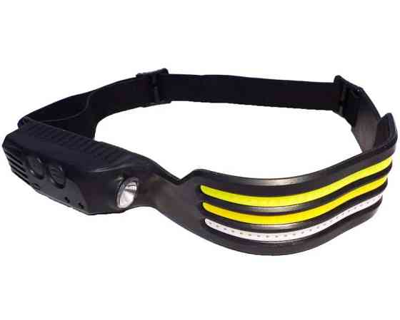 Налобний ліхтар COBA CB-689-3 акумуляторний, з датчиком руху 8247 Винница