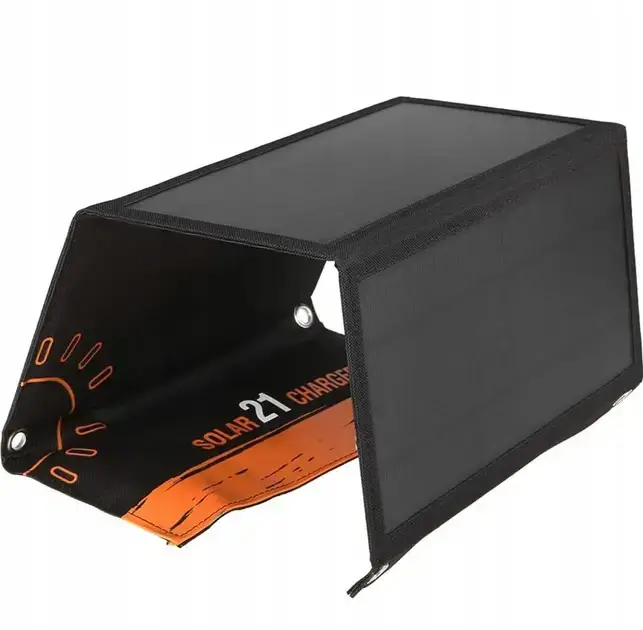 Заряджання на сонячній батареї 21Вт Solar Сонячна панель Вінниця - фото 4