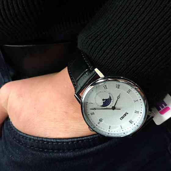 Елегантні годинники для чоловіків SKMEI, Чоловічі годинники стильні наручні чоловічі стрілочні SP-47 Івано-Франківськ