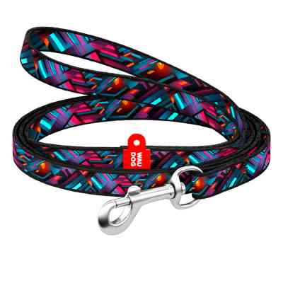 Поводок для кошек WAUDOG Nylon "Бесконечные миры" Ш 10 мм Д 122 см (369-4058) Винница