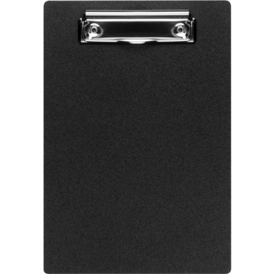 Клипборд-папка Economix A5 з притиском та підвісом, пластик, чорний (E30157-01) Вінниця - фото 1
