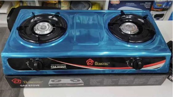 Газовий таганок-плита двоконфорочний Domotec MS-6606 з нержавіючої сталі – компактний та зручний у в Київ