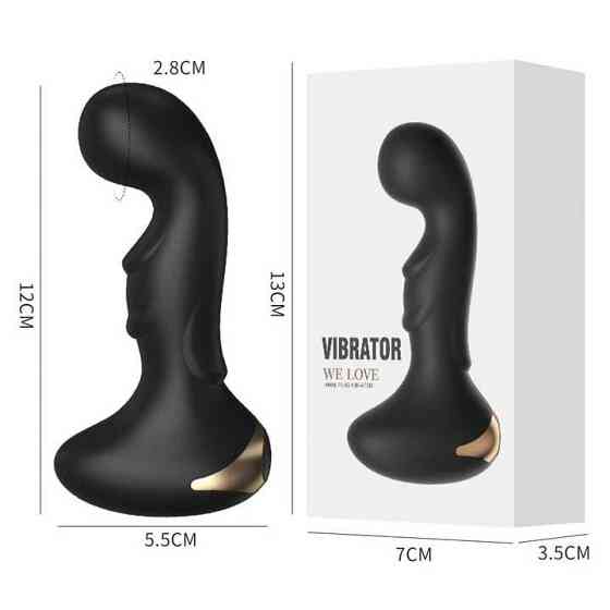 Анальная пробка-массажер простаты с вибрацией LILO USB Винница