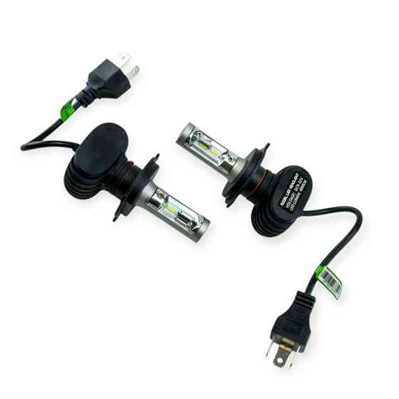 Автолампа H4 12V-24V S1 6500K 4000L 36W 360° радиатор Optimal-L LED Мукачево