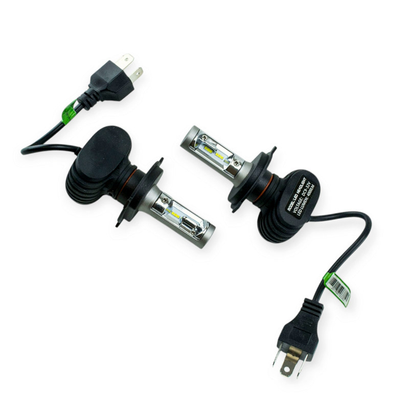 Автолампа H4 12V-24V S1 6500K 4000L 36W 360 ° радіатор Optimal-L LED Мукачево - фото 1