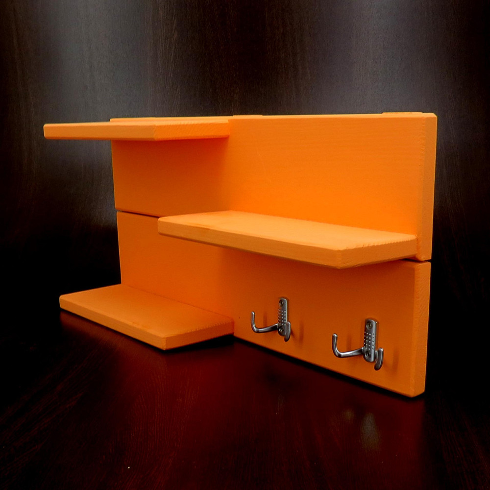 Полиця для ванної "Кассель" грейпфрут Миколаїв - фото 1