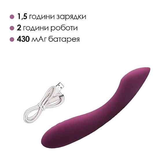 Вибратор для точки G с интеллектуальным режимом Svakom Amy 2 Violet Sex Aura Киев