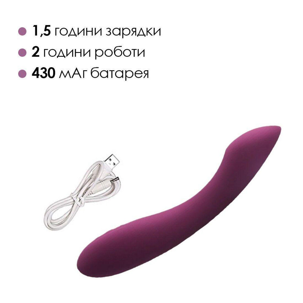Вибратор для точки G с интеллектуальным режимом Svakom Amy 2 Violet Sex Aura Киев - изображение 5
