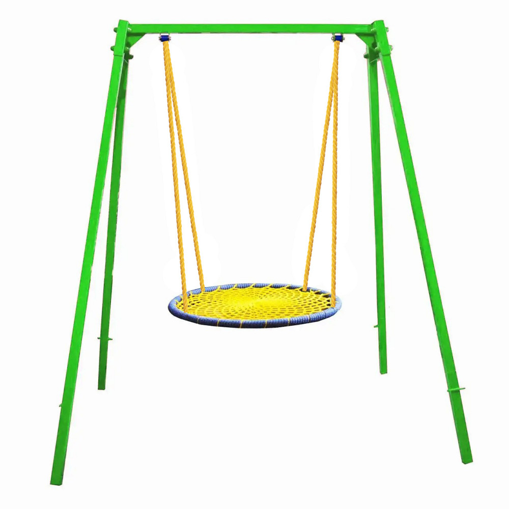 Качели детские садовые на дачу улицу усиленная гнездо аиста 2м Харьков - изображение 1