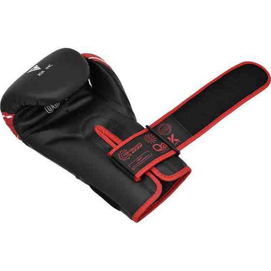 Боксерські рукавиці RDX 4B Robo Kids Red/Black 6 унцій (капа в комплекті) Кам'янське