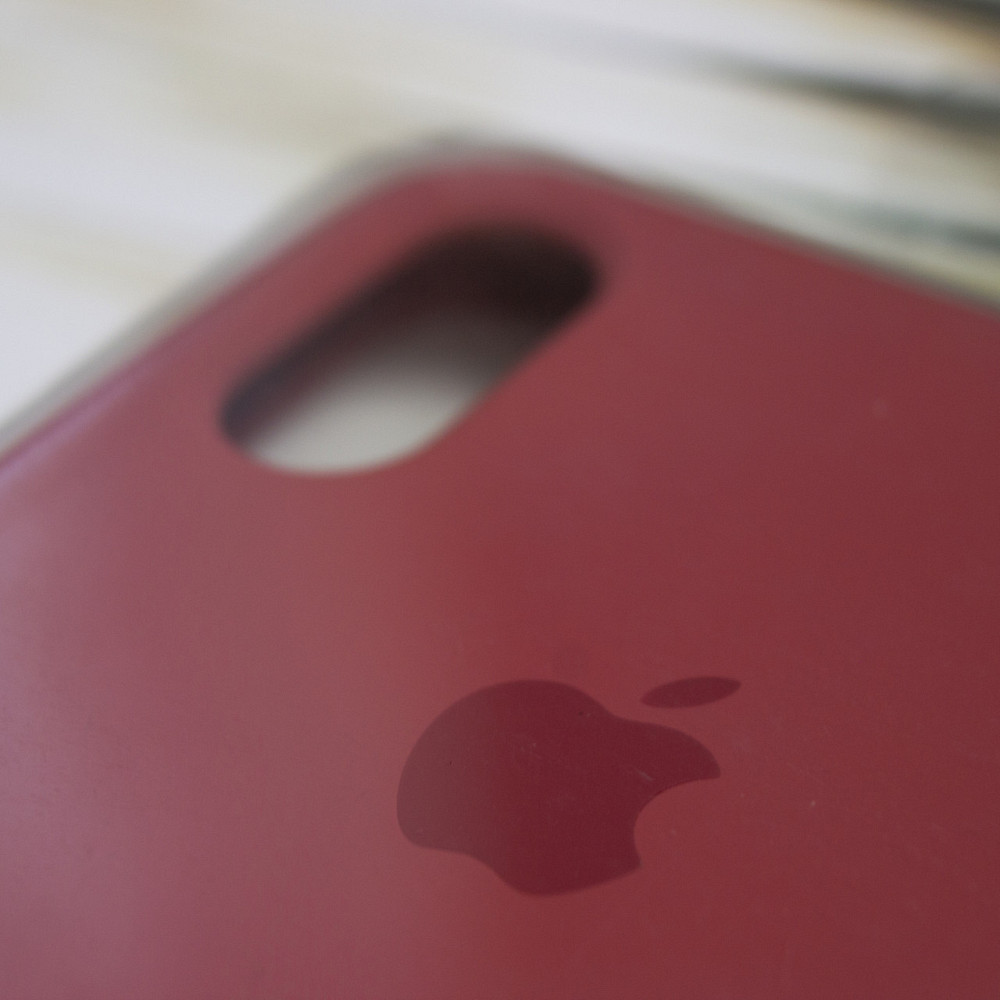 Чохол Silicone Case Full Protective для Apple iPhone XS Max Camellia Київ - фото 2