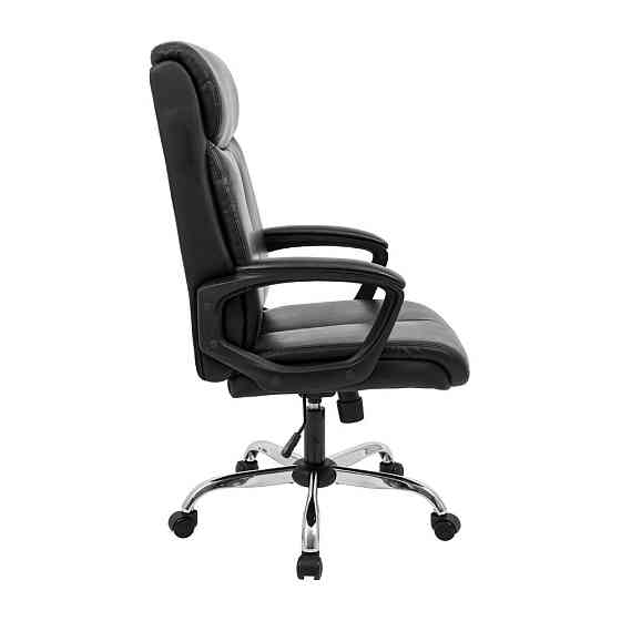 Офисное Кресло Руководителя Bronx М1 Tilt Хром Черный Киев
