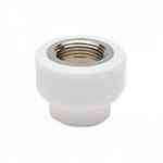 Муфта внутрішня різьба Kalde МРВ ∅25х3/4" біла Харків