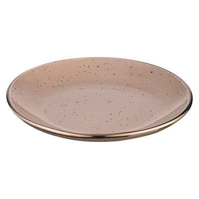 Тарілка Ardesto Emilia, 20см, кераміка, коричневий (AR0819EBR) Вінниця - фото 2