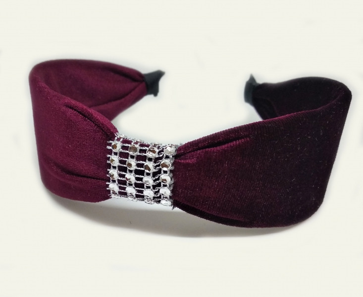 Велюровий обідок для волосся Київ - фото 1