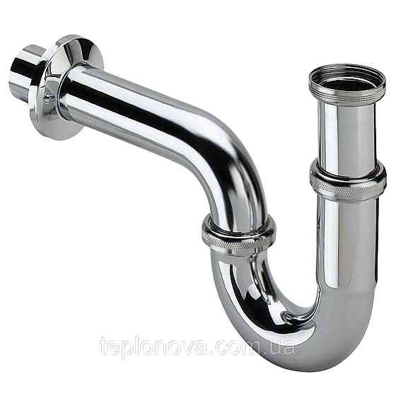 Сифон для раковини VIEGA 1 1/4″х1 1/4″ хром трубный б/г 305611 Черновцы