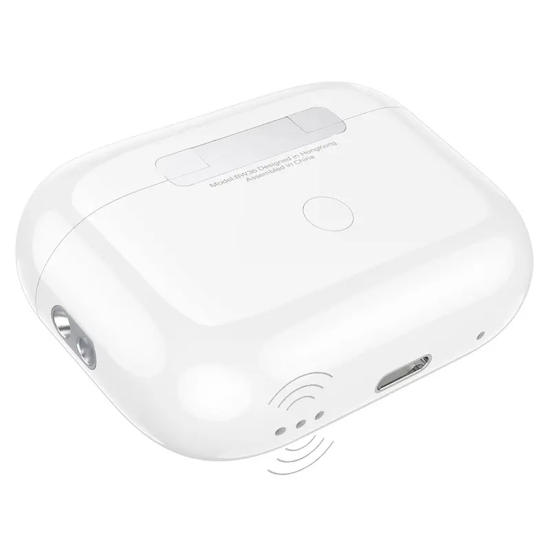 Беспроводные наушники BOROFONE BW36 с шумоподавлением, белые Киев - изображение 7