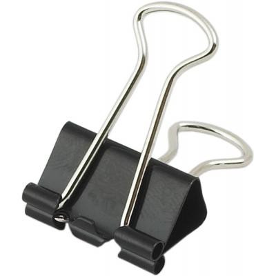 Биндер металлический Buromax 19мм, 12шт, black (BM.5305) Винница - изображение 1