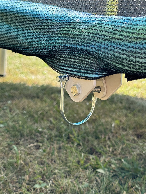 Батут манеж дитячий 170x107 см овальний з сіткою WCG Oval (W-1019) Київ - фото 3