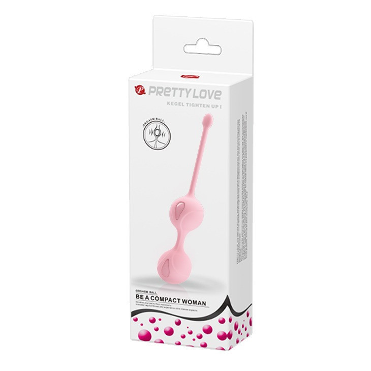 Вагинальный шарики нежно розового цвета Kegel tighten up2 Sex Aura Киев - изображение 6