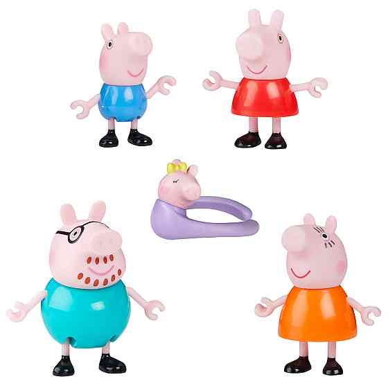 Набір фігурок Peppa Figurines – Велика родина Пеппи Дніпро