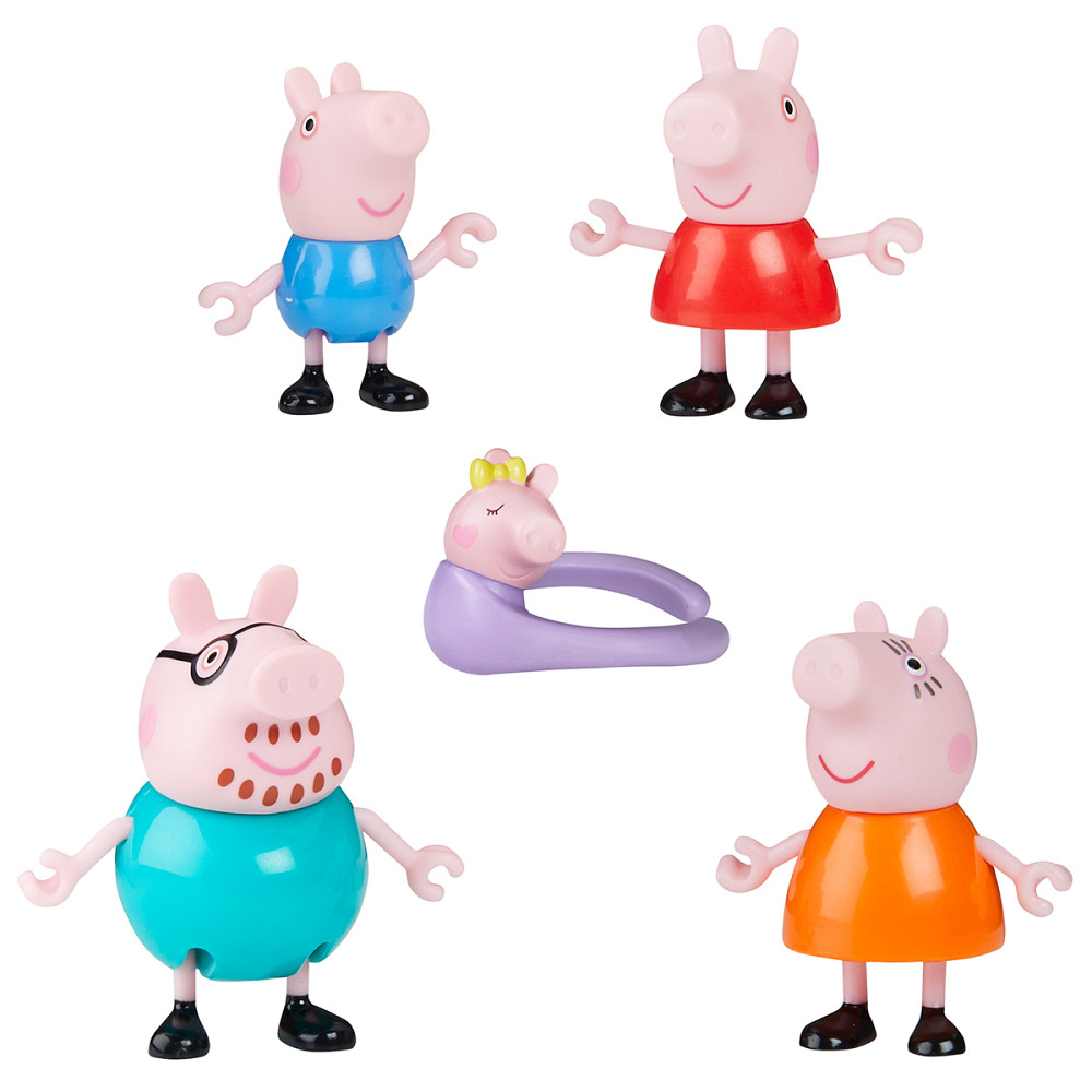 Набір фігурок Peppa Figurines – Велика родина Пеппи Дніпро - фото 2