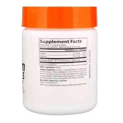 Витамин Doctor's Best Коллаген типа 1 и 3 в порошке, 200 гр (DRB-00203) Винница