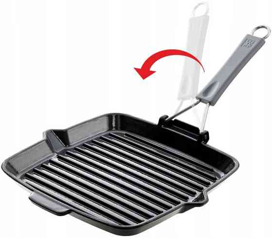 Сковорода-гриль чугунная диаметром 24 см Zwilling (40200-240) Нововолынск