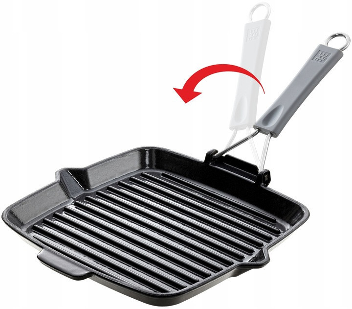 Сковорода-гриль чугунная диаметром 24 см Zwilling (40200-240) Нововолынск - изображение 2