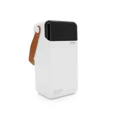 Батарея універсальна Remax 60000mAh, 22.5W, PD+QC, 2*USB+Type-C+Lightning, Black/White (RPP-565) Вінниця