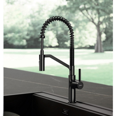 Смеситель Elleci River black 86 Винница - изображение 2