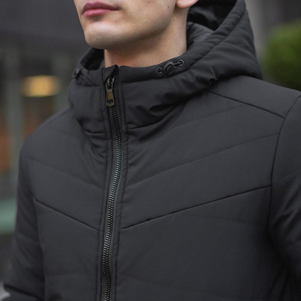 Чоловіча зимова Куртка з капюшоном Pobedov Winter Jacket Dzen Київ - фото 12