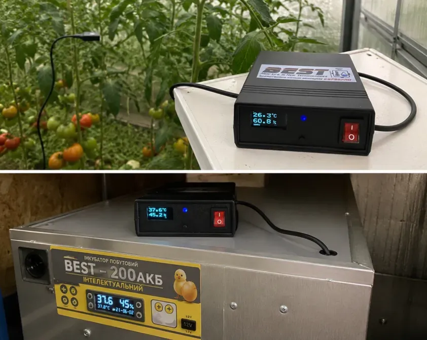 Інтелектуальна система моніторингу температури та вологості Incubators Best — Esp32 Київ - фото 5