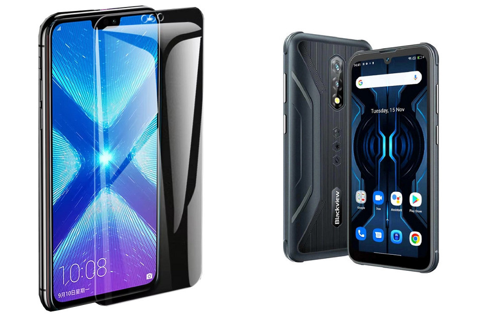 Защитное стекло NeoGlass для Blackview BV5200, BV5200 Pro – ультрапрозрачное и устойчивое Киев - изображение 2