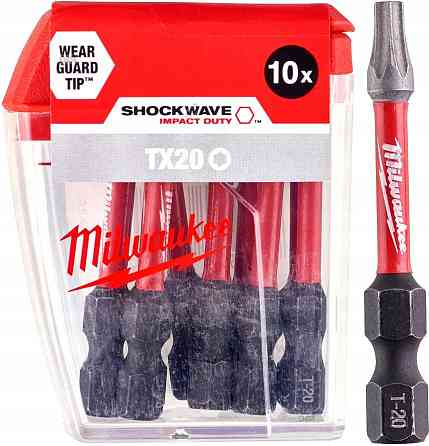 Біта SHOCKWAVE MILWAUKEE, TX20, 50мм, (10шт) Одеса