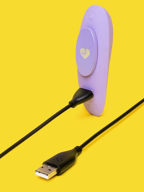 Вібратор в трусики з пультом Lovehoney Mon Ami Panty Vibrator для клітора, бузковий Sex Aura Київ - фото 7