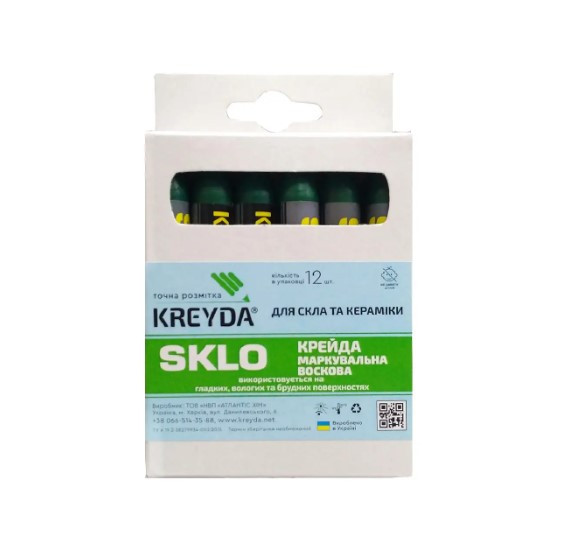 Для Скла, крейда воскової розмічальний SKLO (жовті) Павлоград - фото 2