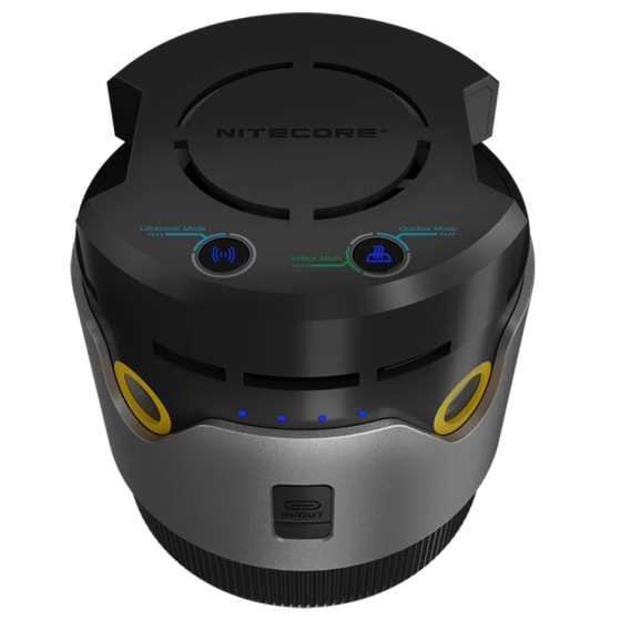 Фумигатор беспроводной Nitecore EMR30 с Power Bank (нагрев и ультразвук) с пластинами Винница