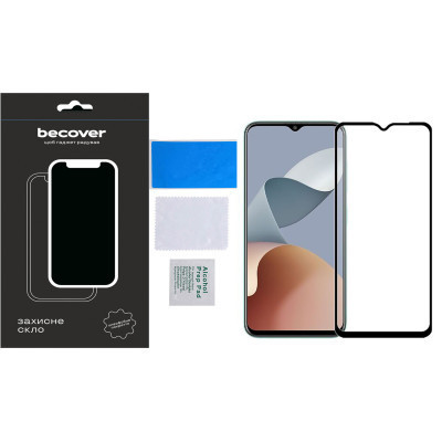 Стекло защитное BeCover ZTE Blade A73 Black (710629) Винница - изображение 4