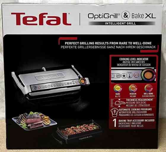 Электро Гриль : Tefal OptiGrill + XL GC724D12 .Новые ! Киев