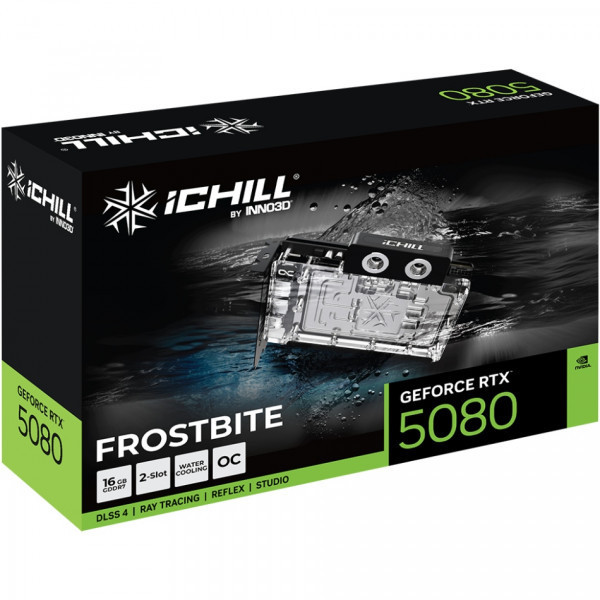 GeForce RTX5080 Inno3D ICHILL FROSTBITE, 16GB GDDR7, 256bit, PCI Express 5.0 Київ - фото 3