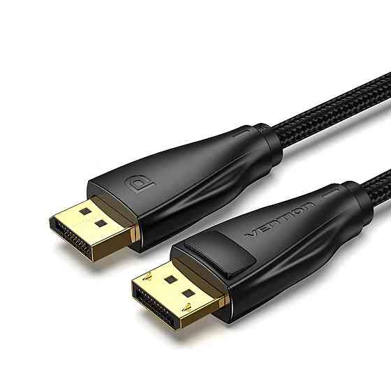 Кабель Vention DisplayPort - DisplayPort V1.4 (M/M), 10 м, Black (HCCBL) ( Чорний ) Харьков