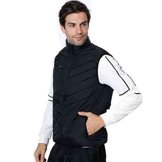 Чоловічий жилет з підігрівом 4XL,від USB,3 режими SBR Київ