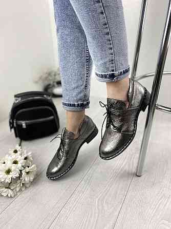 Sothby 's Туфлі жіночі Sothby 's T-586/2 срібні (весна-осінь, шкіра натуральна) (3462) Коломыя