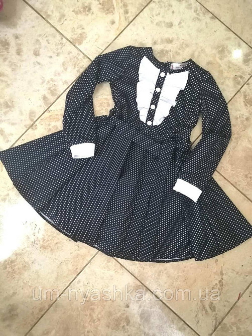 Школьное платье Уэнсдей 146-152 Кривой Рог - изображение 2