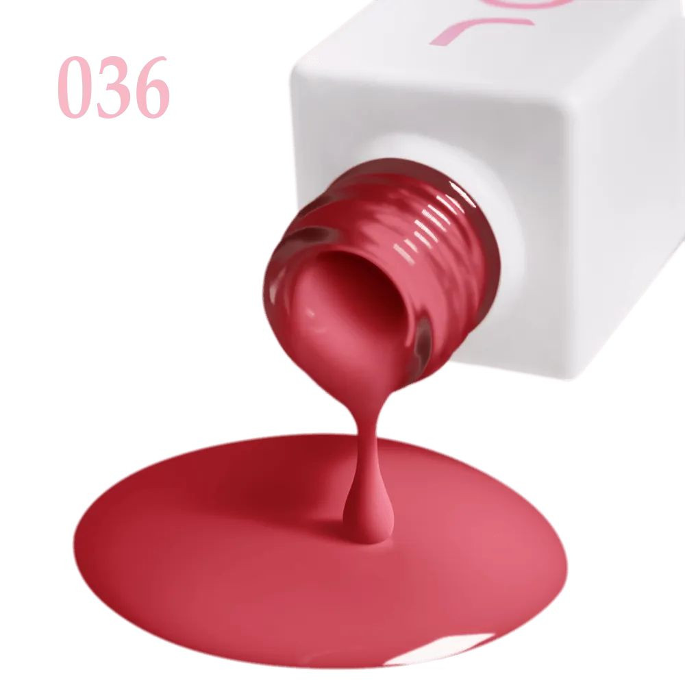 Гель-лак для ногтей красный 036 эмаль JOIA vegan 6 мл Киев - изображение 9