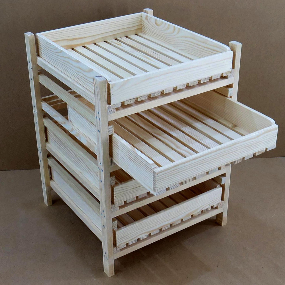 Стелаж для овочів і фруктів "Каррент 4" бланже Миколаїв - фото 2