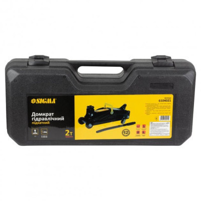 Домкрат Sigma гидравлический бутылочный 2т H 130-345мм (6104021) Винница - изображение 6
