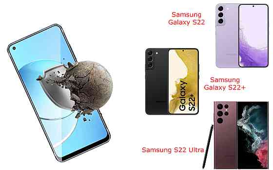 Захисне скло DefenzoGlass для Samsung Galaxy S22, S22+, S22 Ultra – подвійна міцність Київ