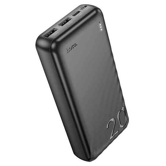 Зовнішній акумулятор HOCO J123A Element power bank(20000mAh) Black Київ